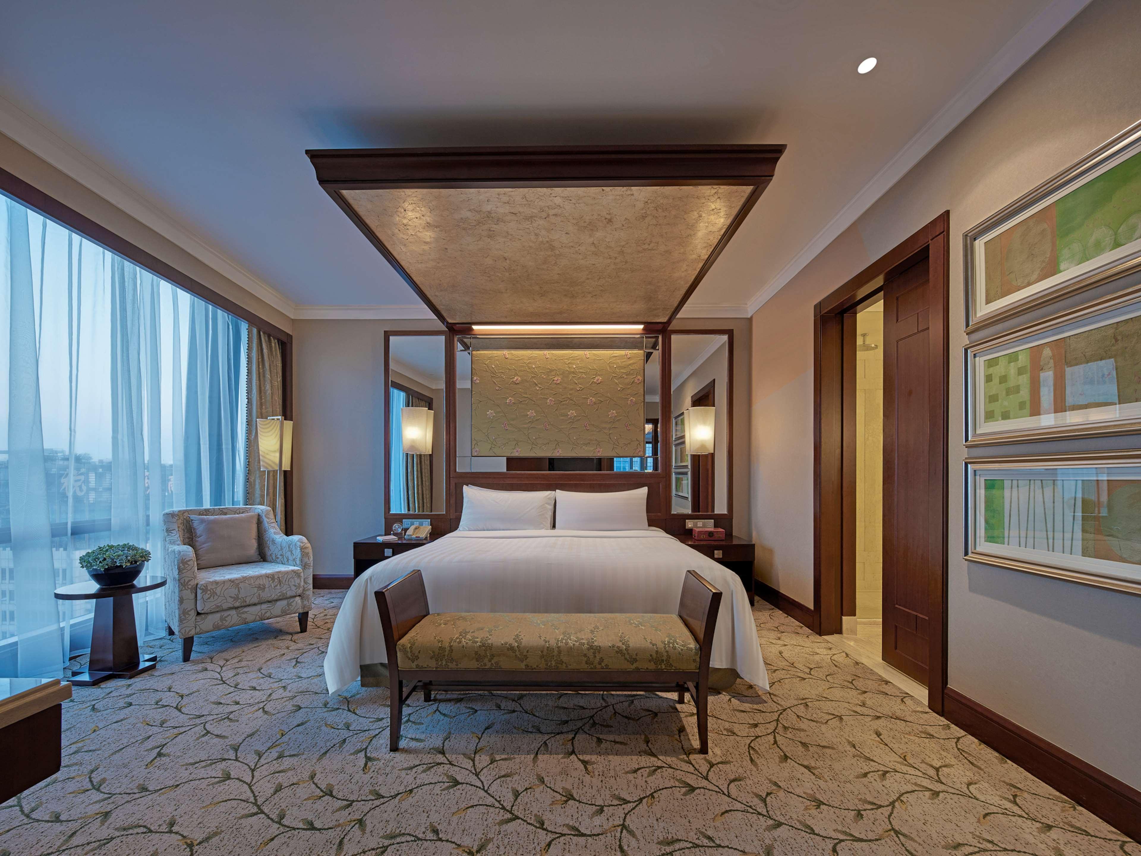 Futian Shangri-La, Shenzhen,Near To Shenzhen Convention&Exhibition Centre, Futian Railway Station Exterior foto