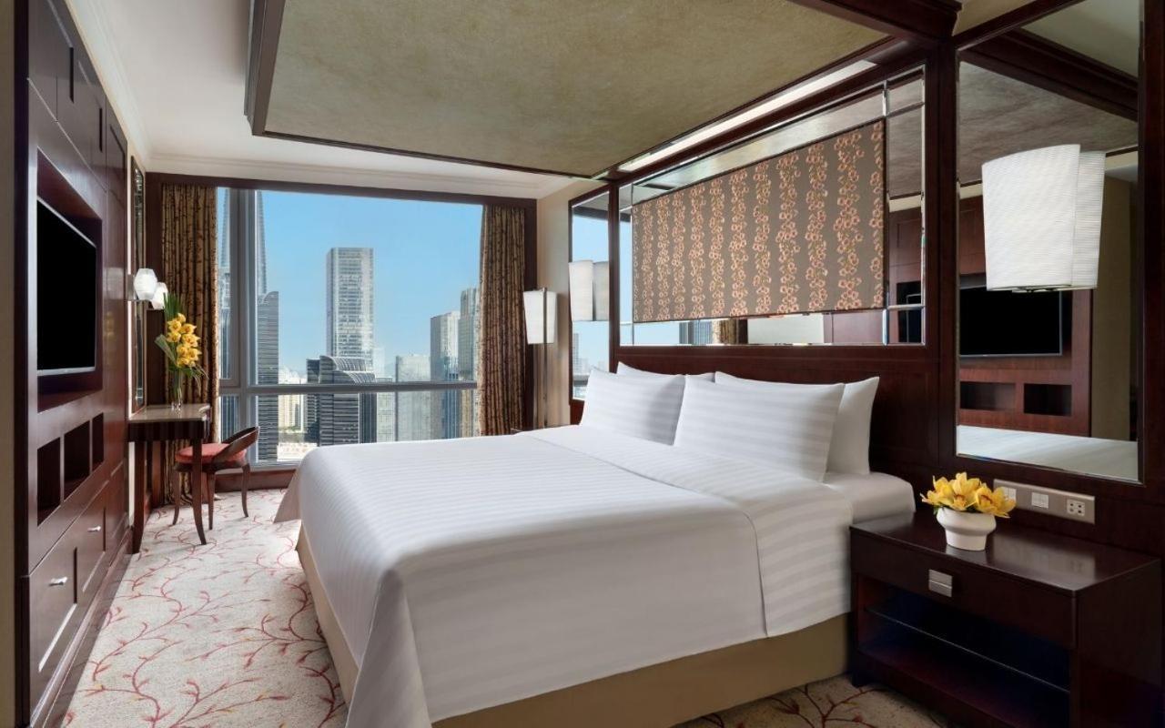 Futian Shangri-La, Shenzhen,Near To Shenzhen Convention&Exhibition Centre, Futian Railway Station Exterior foto