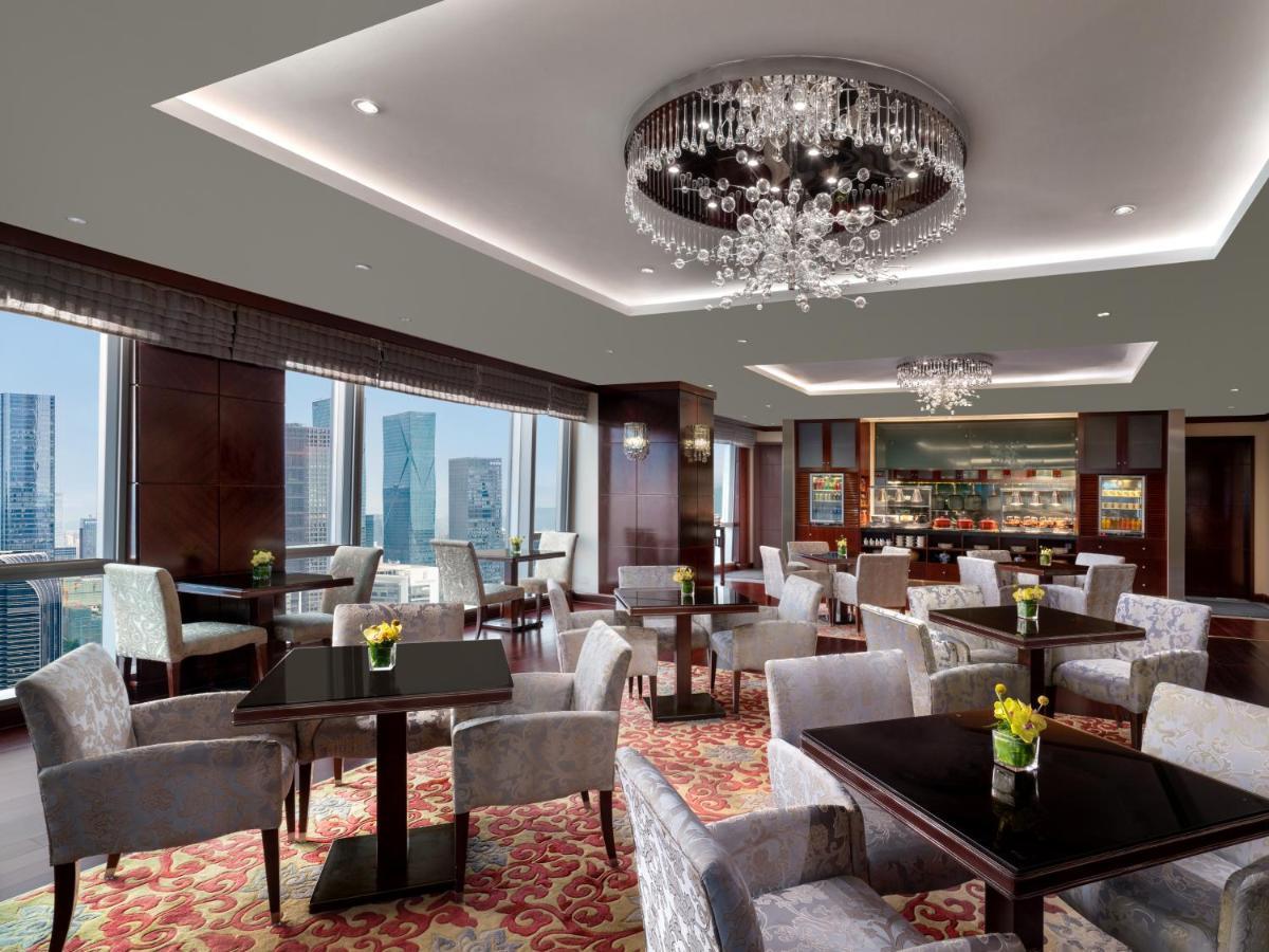 Futian Shangri-La, Shenzhen,Near To Shenzhen Convention&Exhibition Centre, Futian Railway Station Exterior foto