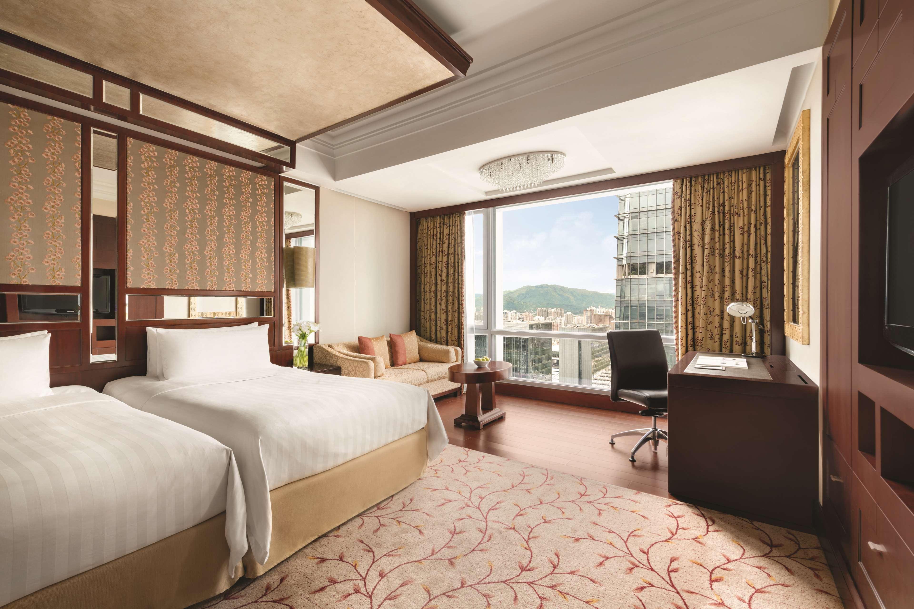 Futian Shangri-La, Shenzhen,Near To Shenzhen Convention&Exhibition Centre, Futian Railway Station Exterior foto